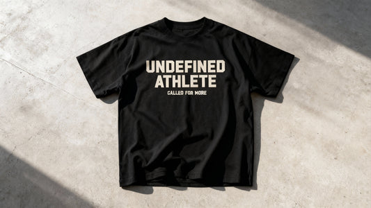Undefined Athlete - Black Short Sleeve T-Shirt