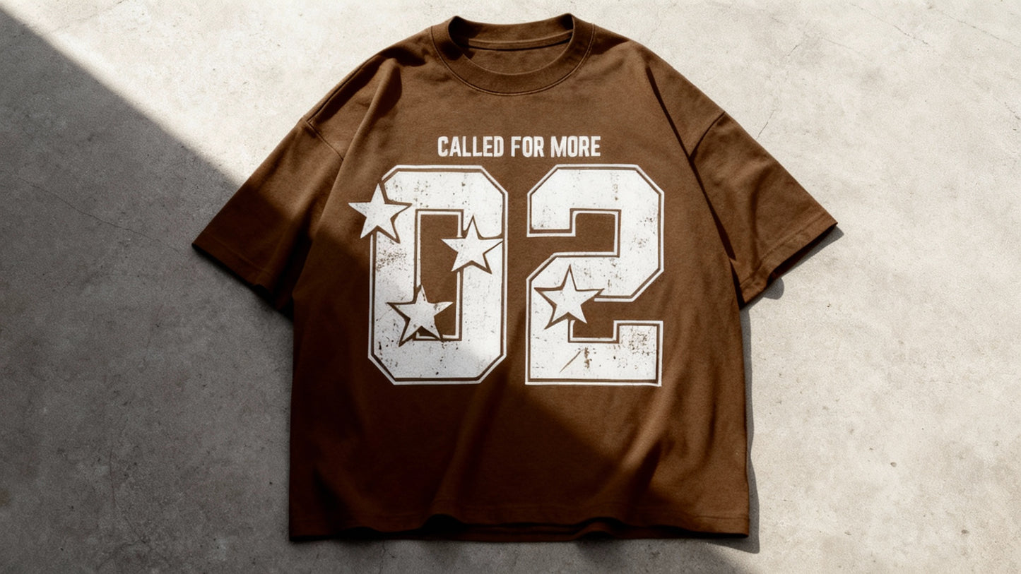 Undefined Athlete - Brown "Called For More" Jersey Tee