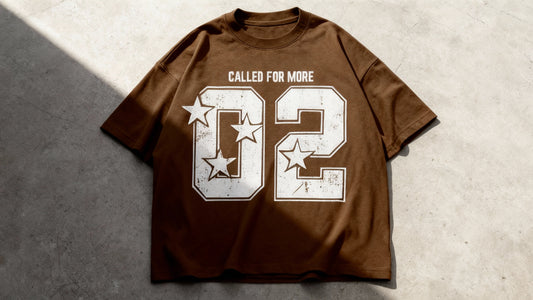 Undefined Athlete - Brown "Called For More" Jersey Tee