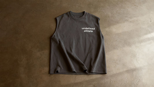 Undefined Athlete - Charcoal Grey Sleeveless Tank