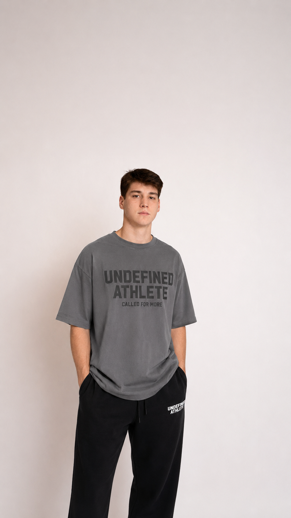Undefined Athlete - Carbon Grey T-Shirt